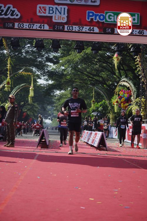 Race photo from Kediri Half Marathon 2025