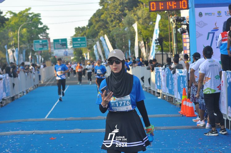 Race photo from Jabar Run 10K 2024
