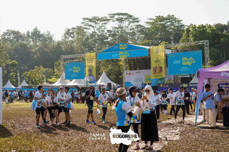 Race photo from Taman Budaya x BOGORUN 2025