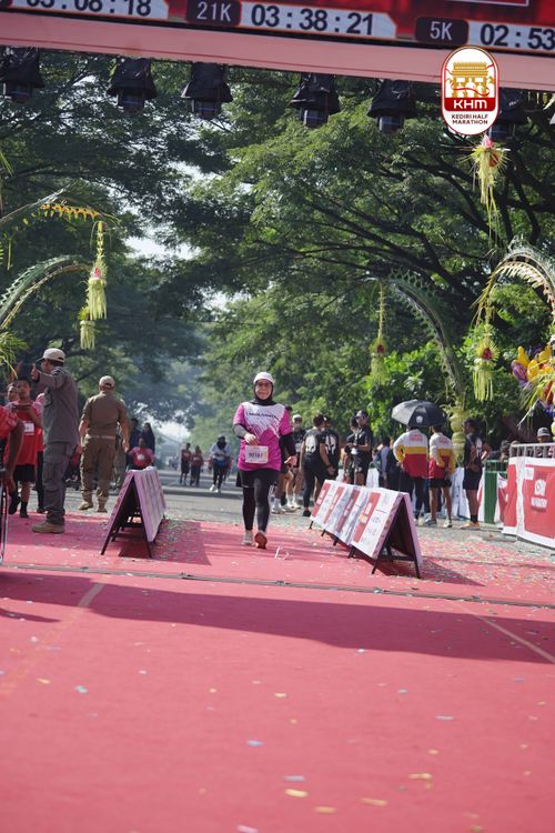 Race photo from Kediri Half Marathon 2025