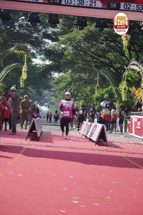 Race photo from Kediri Half Marathon 2025