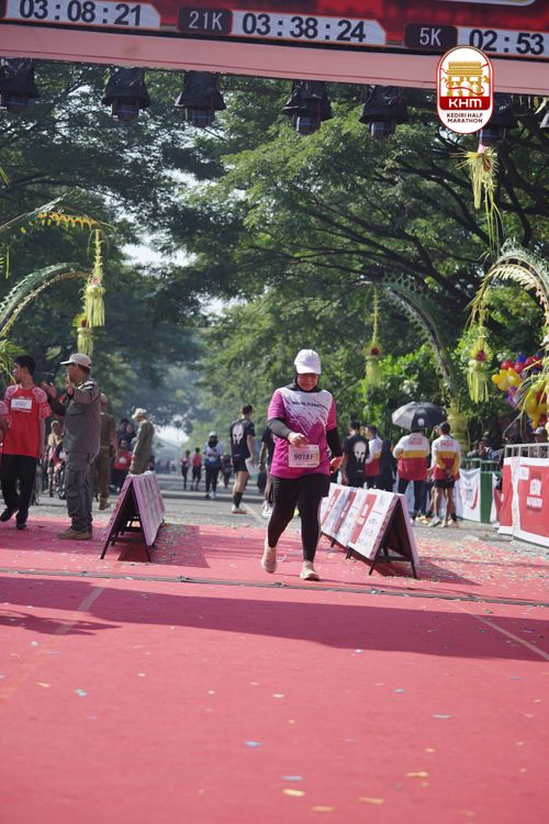 Race photo from Kediri Half Marathon 2025