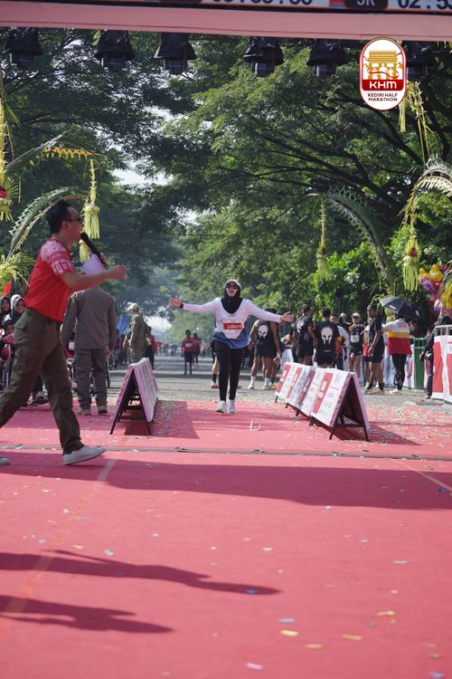 Race photo from Kediri Half Marathon 2025