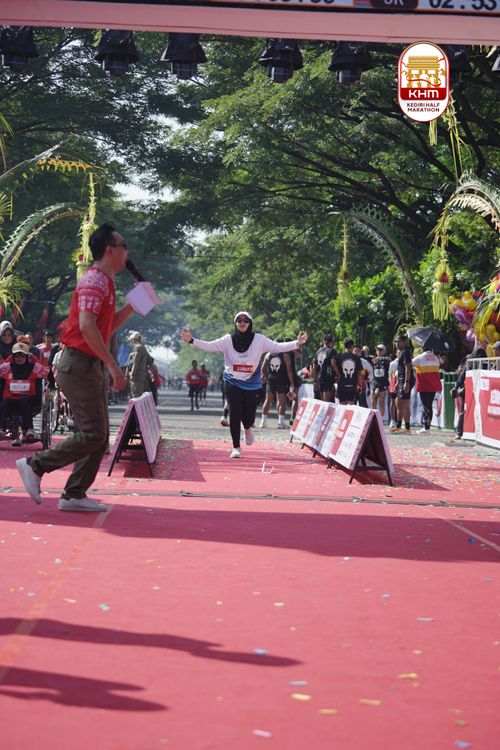 Race photo from Kediri Half Marathon 2025