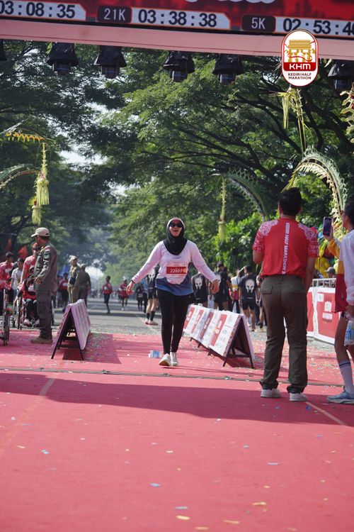 Race photo from Kediri Half Marathon 2025