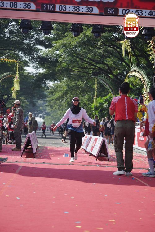 Race photo from Kediri Half Marathon 2025