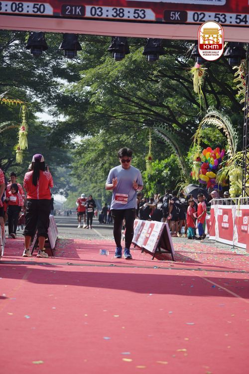 Race photo from Kediri Half Marathon 2025