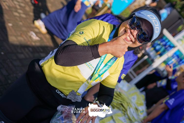 Race photo from Taman Budaya x BOGORUN 2025