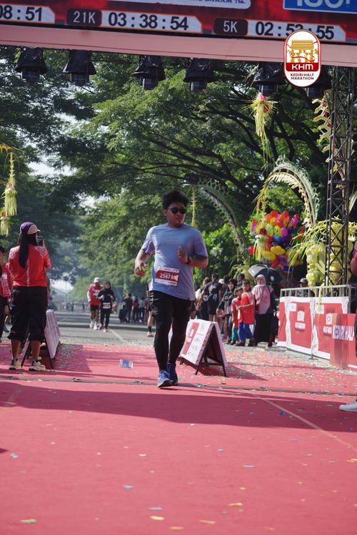 Race photo from Kediri Half Marathon 2025