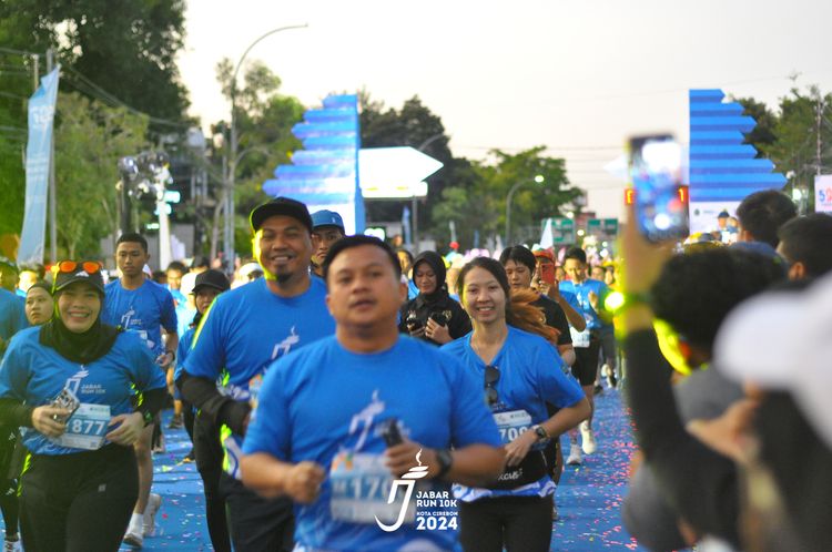 Race photo from Jabar Run 10K 2024