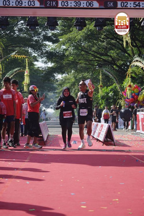 Race photo from Kediri Half Marathon 2025