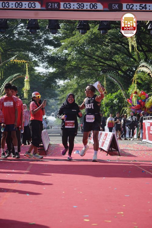 Race photo from Kediri Half Marathon 2025