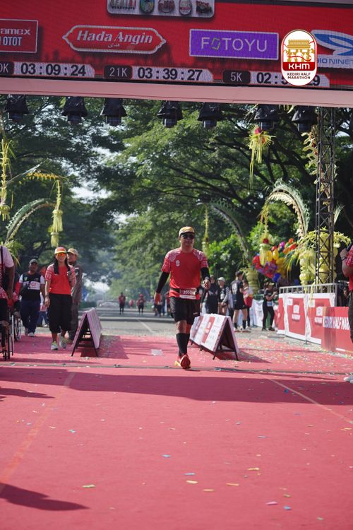 Race photo from Kediri Half Marathon 2025