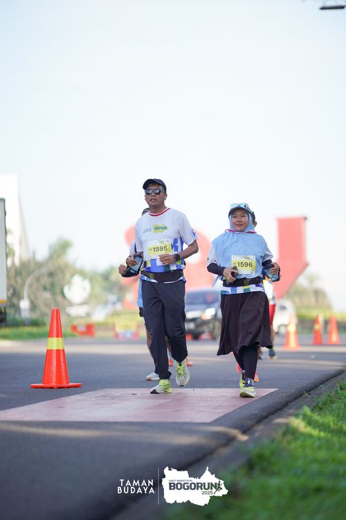Race photo from Taman Budaya x BOGORUN 2025