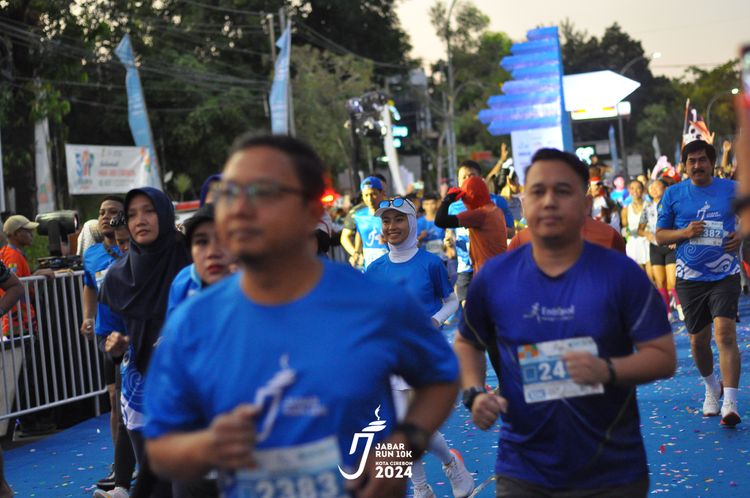 Race photo from Jabar Run 10K 2024