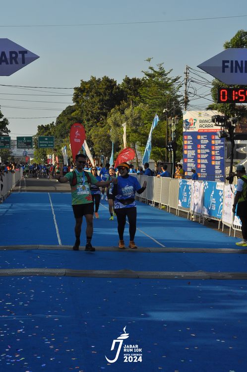 Race photo from Jabar Run 10K 2024