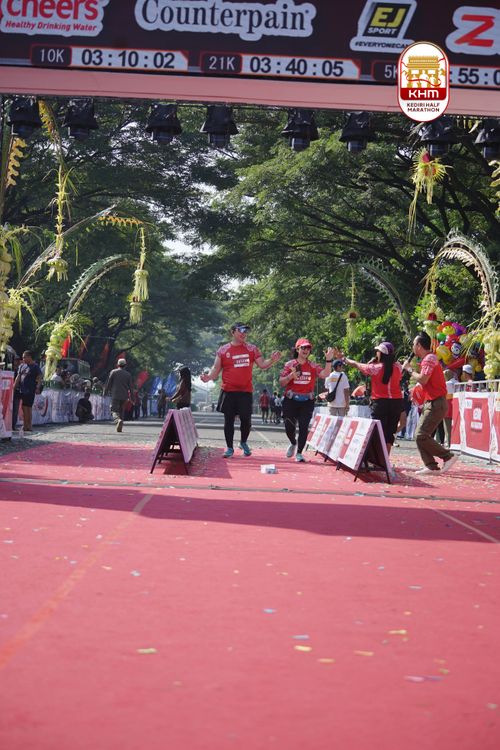 Race photo from Kediri Half Marathon 2025