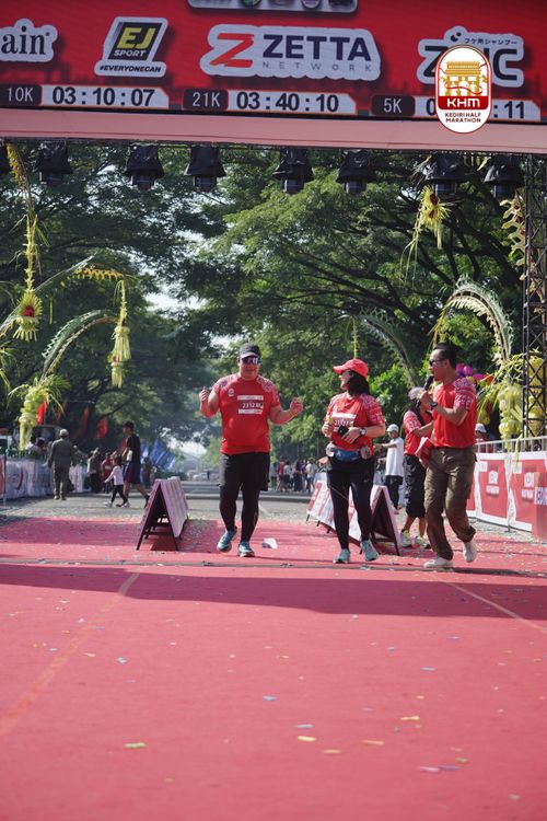 Race photo from Kediri Half Marathon 2025