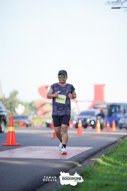 Race photo from Taman Budaya x BOGORUN 2025