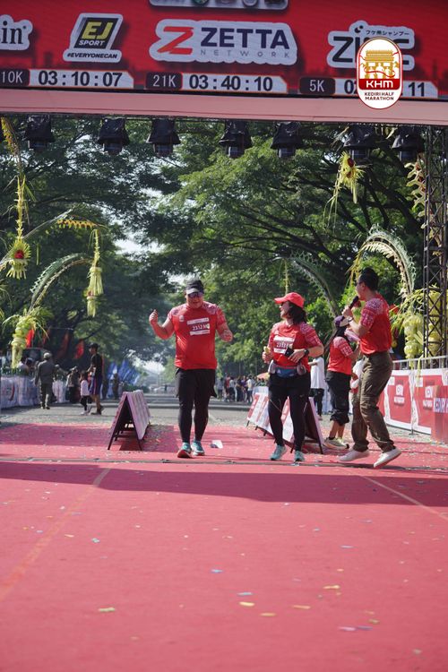 Race photo from Kediri Half Marathon 2025