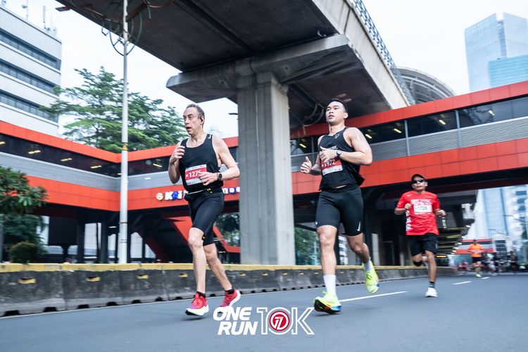 Race photo from ONE RUN 10K 2025