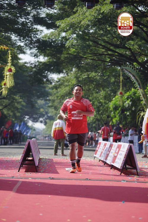 Race photo from Kediri Half Marathon 2025