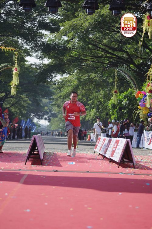 Race photo from Kediri Half Marathon 2025