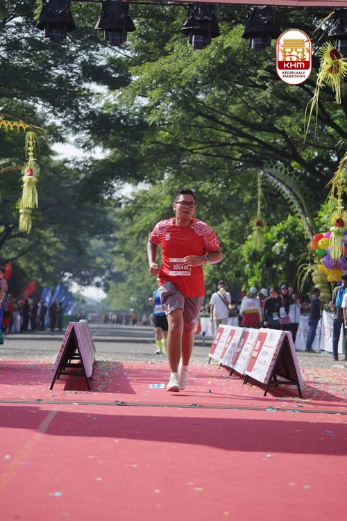 Race photo from Kediri Half Marathon 2025