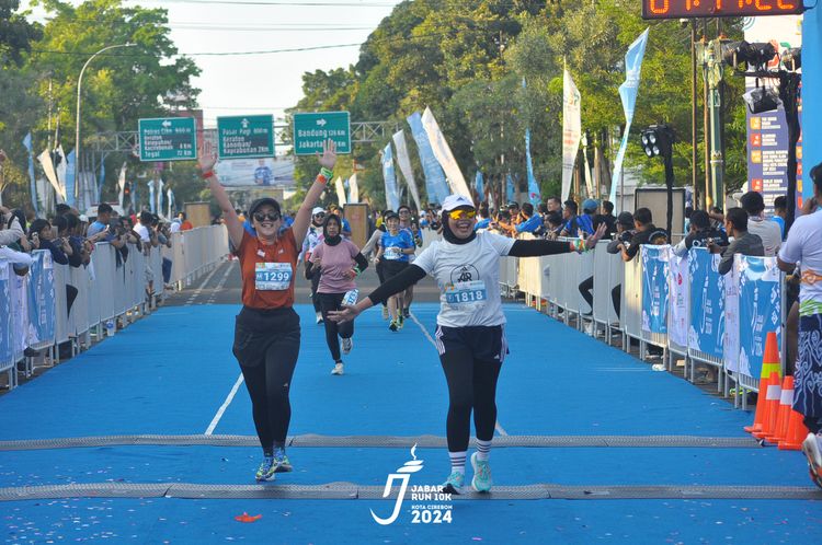 Race photo from Jabar Run 10K 2024