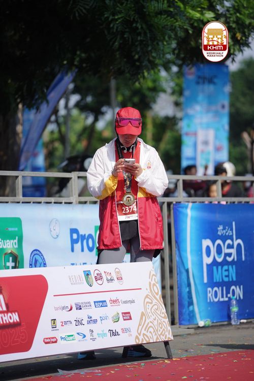 Race photo from Kediri Half Marathon 2025