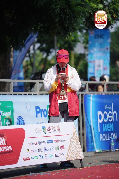 Race photo from Kediri Half Marathon 2025