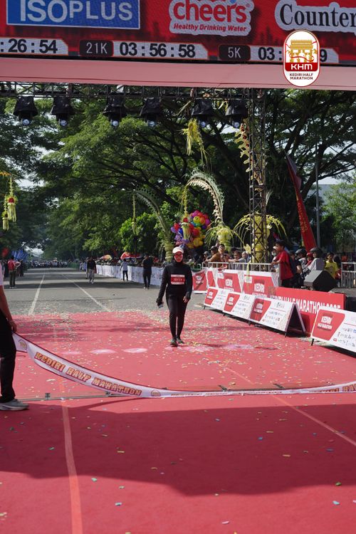 Race photo from Kediri Half Marathon 2025