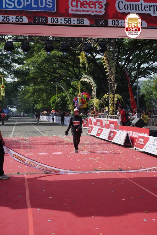 Race photo from Kediri Half Marathon 2025