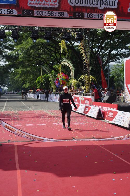 Race photo from Kediri Half Marathon 2025