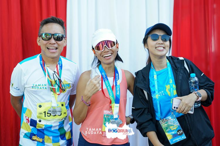 Race photo from Taman Budaya x BOGORUN 2025