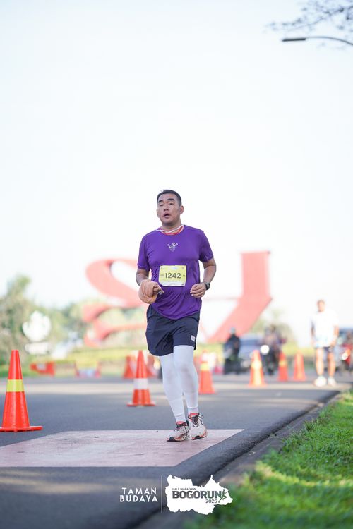 Race photo from Taman Budaya x BOGORUN 2025