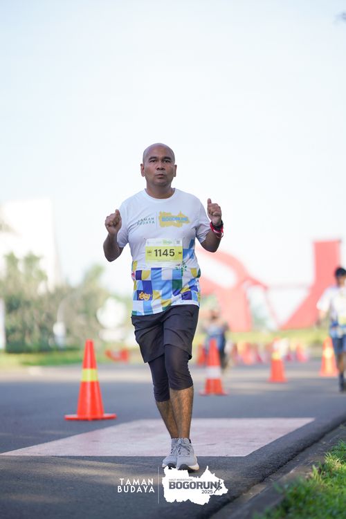 Race photo from Taman Budaya x BOGORUN 2025