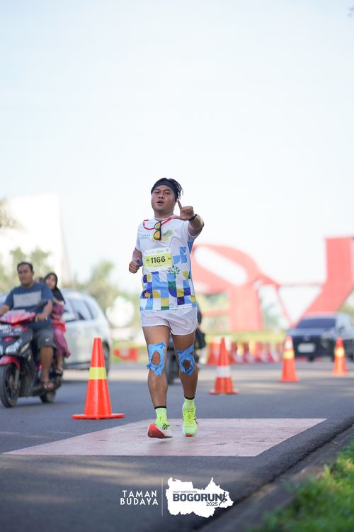 Race photo from Taman Budaya x BOGORUN 2025