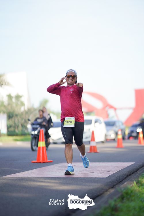 Race photo from Taman Budaya x BOGORUN 2025