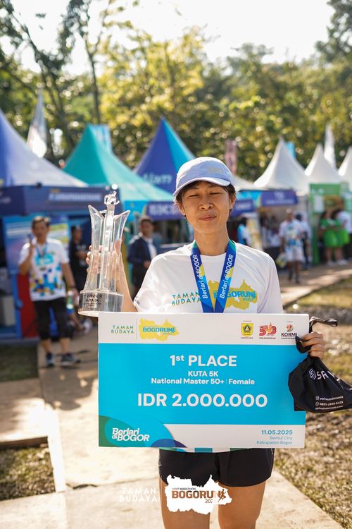 Race photo from Taman Budaya x BOGORUN 2025