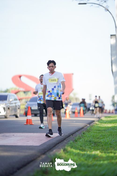 Race photo from Taman Budaya x BOGORUN 2025