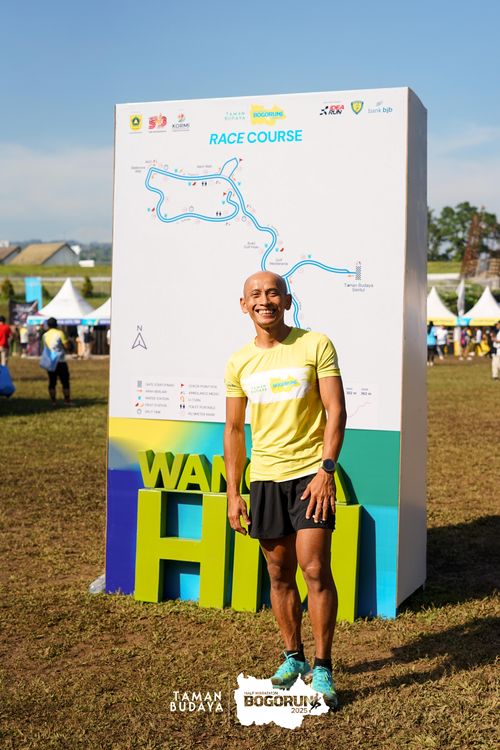 Race photo from Taman Budaya x BOGORUN 2025
