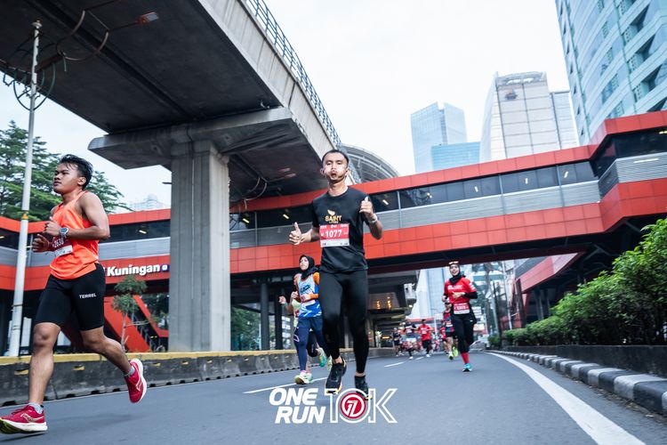 Race photo from ONE RUN 10K 2025