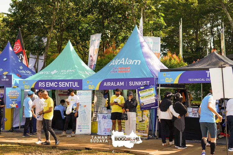 Race photo from Taman Budaya x BOGORUN 2025