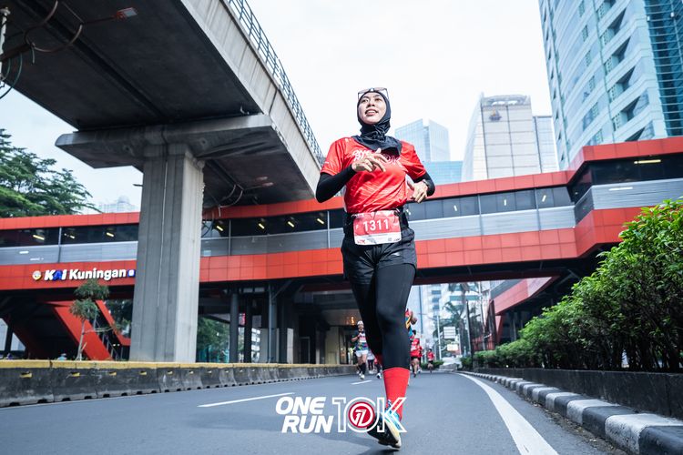 Race photo from ONE RUN 10K 2025
