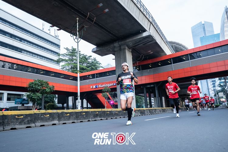 Race photo from ONE RUN 10K 2025
