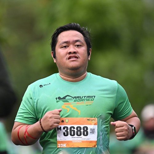 Race photo from ARUTMIN BORNEO RUN 2025