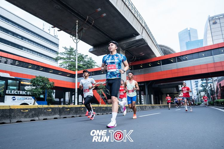 Race photo from ONE RUN 10K 2025
