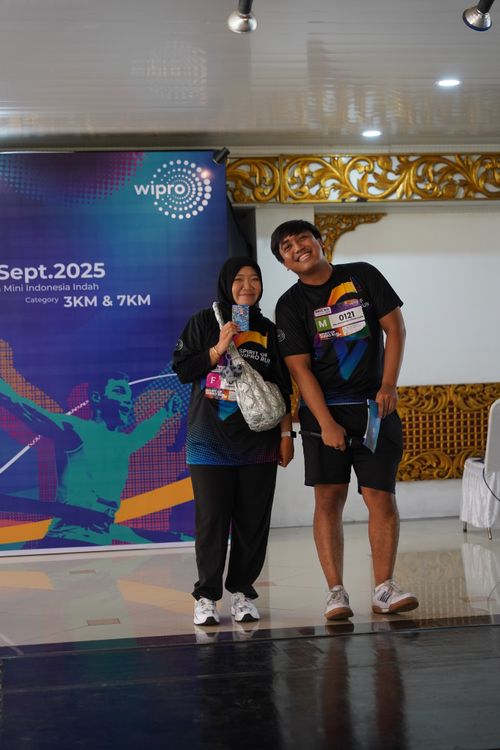 Race photo from WIPRO RUN 2025 - Vitalis Unza 20th Anniversary