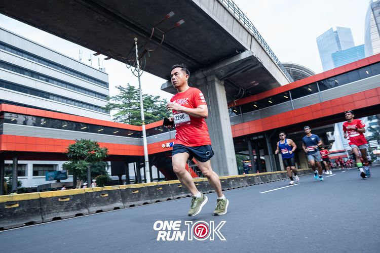 Race photo from ONE RUN 10K 2025